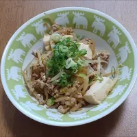 Snapdishの料理写真:あるもので、肉豆腐|ナナさん