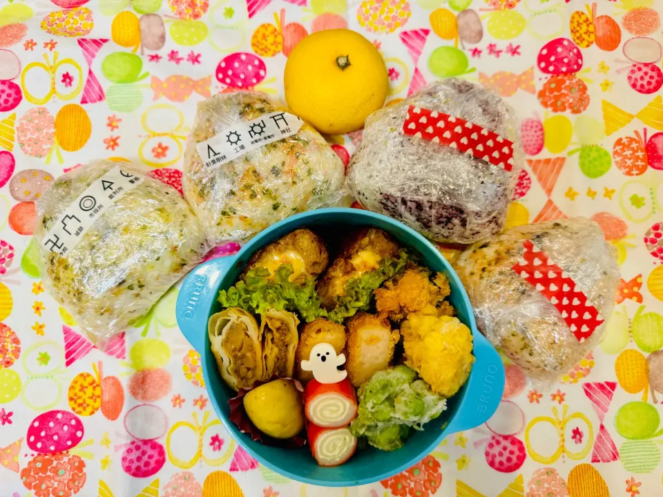 Snapdishの料理写真:今日のお弁当🍙|A*CHAMIさん