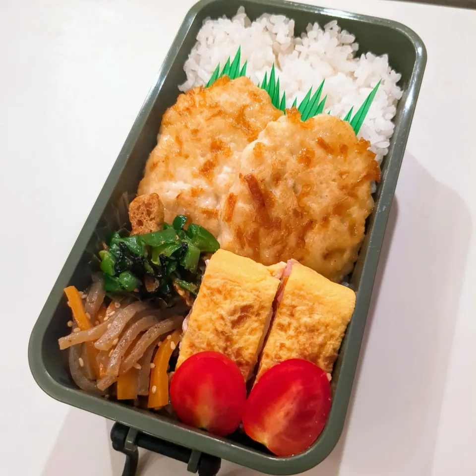 ピカタ弁当🌷|きゅーさん