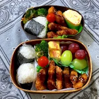 Snapdishの料理写真:ミックスフライ弁当|SaDaさん