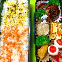 Snapdishの料理写真:息子のお弁当🌈10/18(金)|KCoさん