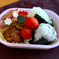 Snapdishの料理写真:ムスメ弁当|csigapogiさん