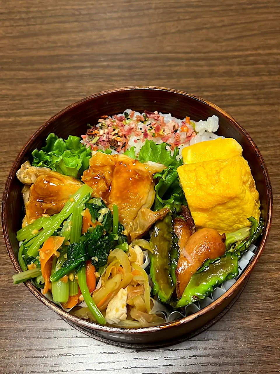 照り焼きチキン弁当|まあるななさん