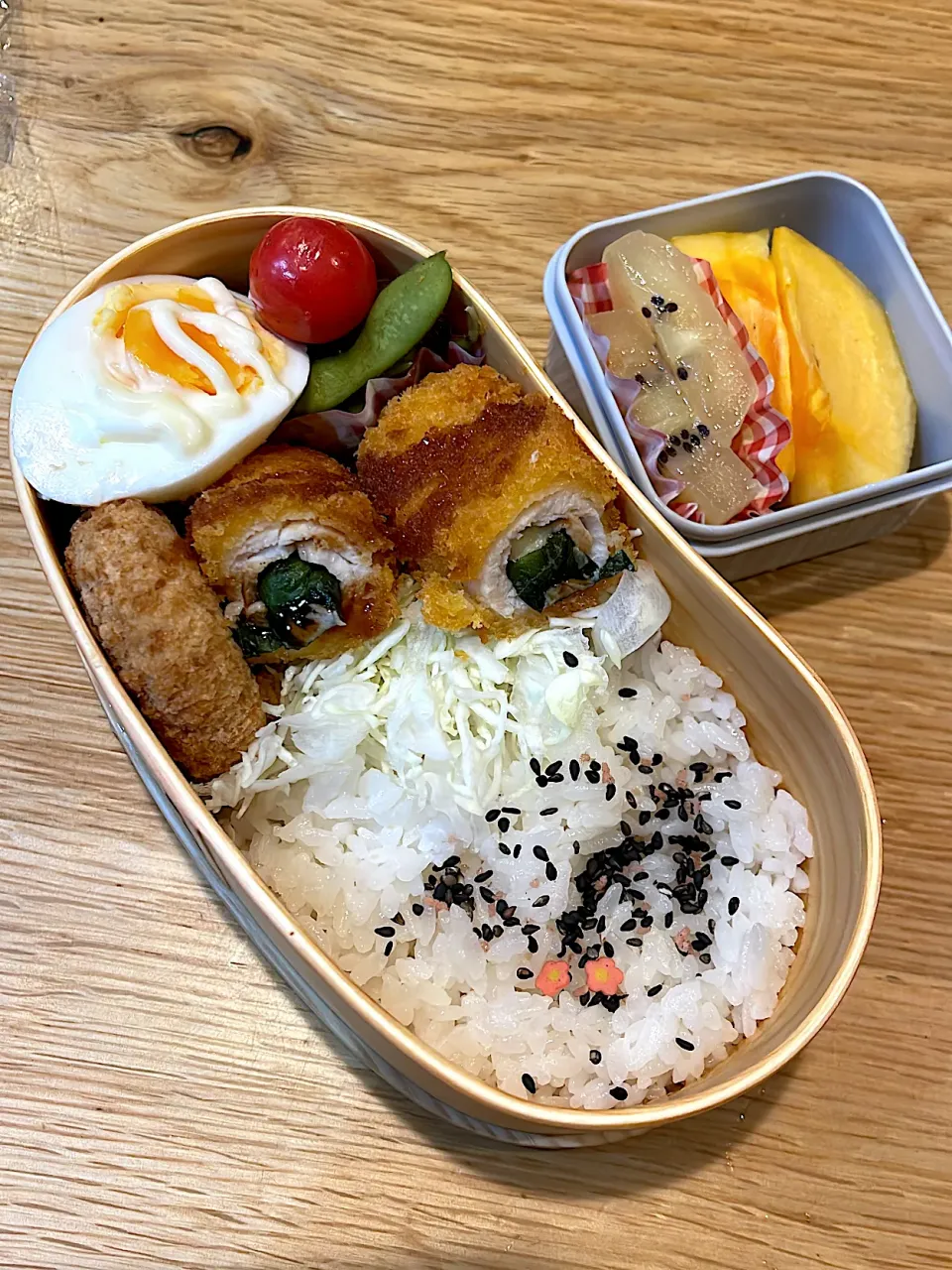 Snapdishの料理写真:フライ弁当|mrckm.mamさん