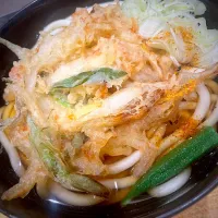 Snapdishの料理写真:かき揚げうどん！|Tomyさん