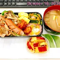 Snapdishの料理写真:カルビ弁当(  ˶'ᵕ'˶)| Tsuu_chan‪ ·͜·♡‬さん