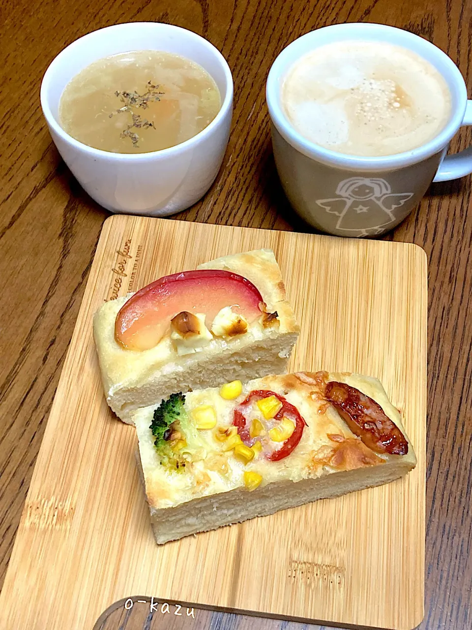 Snapdishの料理写真:フォカッチャランチ|o-kazuさん