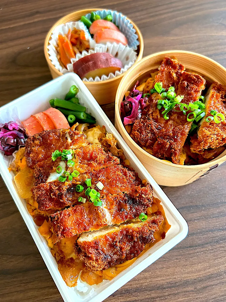 かつ丼弁当〜ヾ(*´▽｀*)ﾉ♡|やっちさん