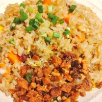 Snapdishの料理写真:咸鱼蛋炒饭 Salted Fish Eggs Fried Rice|Rich Man Fried Riceさん