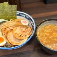 Snapdishの料理写真:特製濃厚豚骨魚介つけ麺＠麺屋武士道 瑞江店