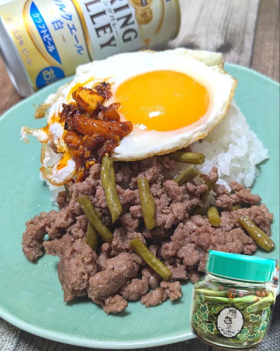 アッチさんの料理 酸豆角炒肉末|ひとみんΨ(*´∀｀)Ψさん