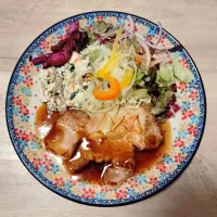 Snapdishの料理写真:ポークステーキ| おじゃみさんさん