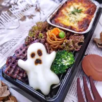 お化けたまごのハロウィン弁当|asamiさん