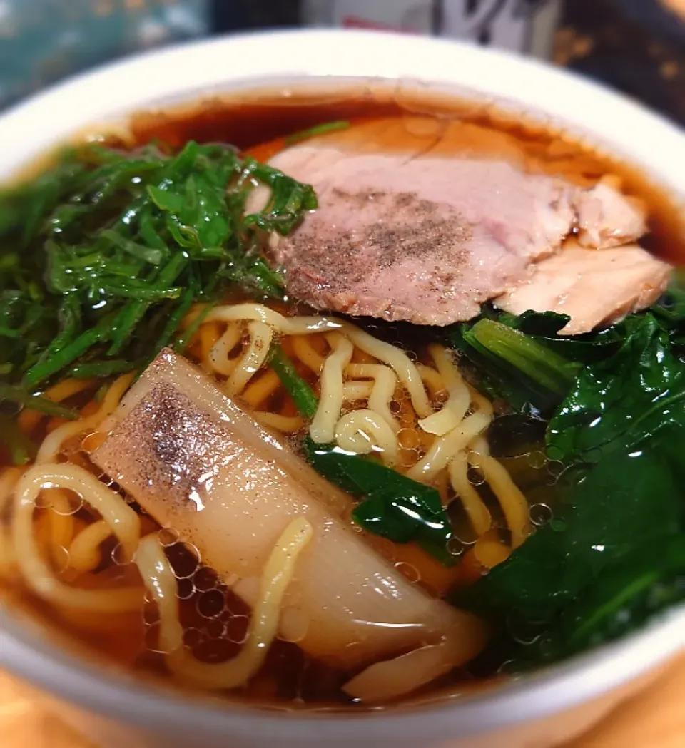 旭川ぽい醤油ラーメン|かおぴさん