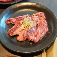 Snapdishの料理写真:米沢・焼肉さかのの上ハラミ|すーさん