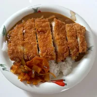 Snapdishの料理写真:カツカレー|ホッシーさん