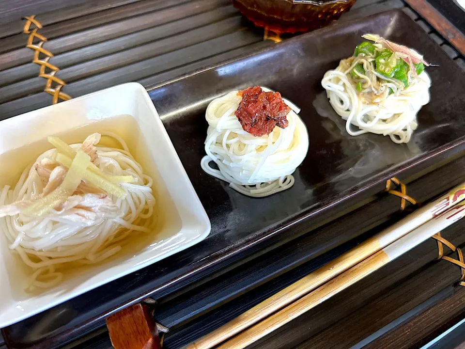 食欲のない日の味変そうめん|MIN-NELの食卓さん