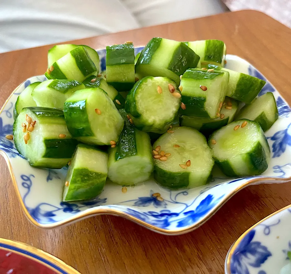 Snapdishの料理写真:きゅうりの和え物|Abebeさん