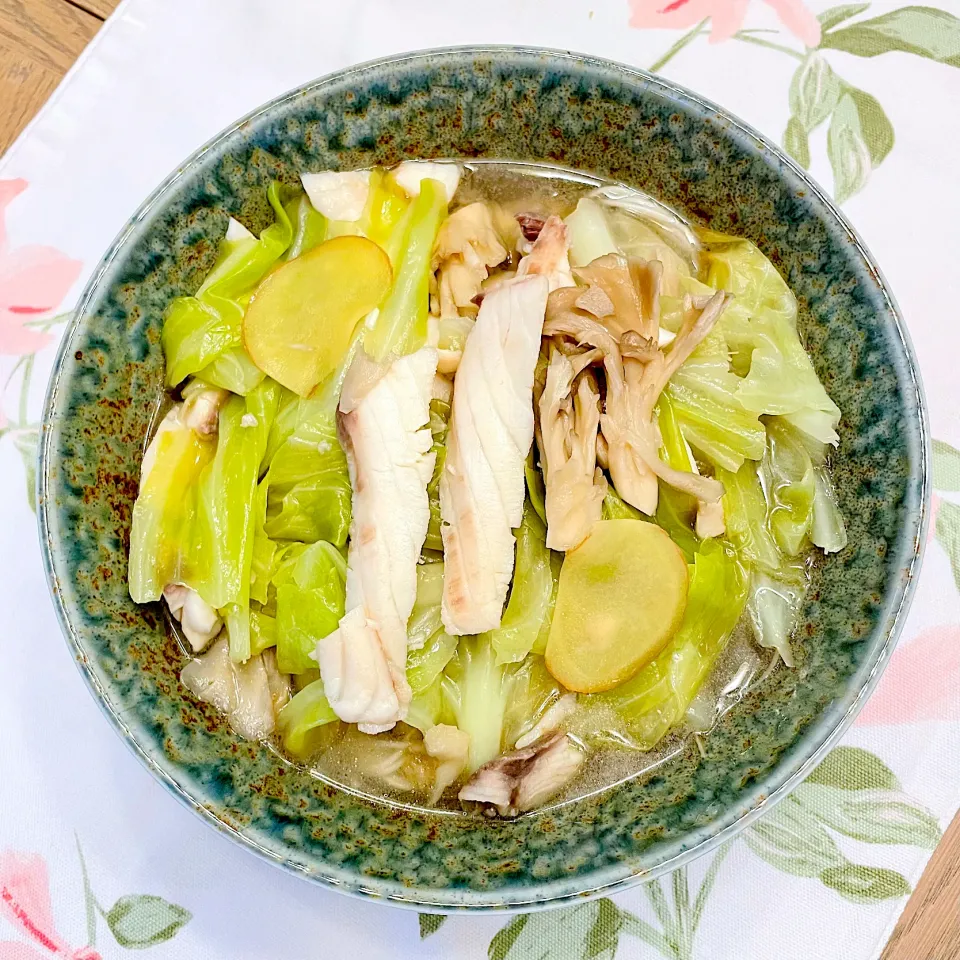 台湾料理－胡麻油風味鯛素麺|ヨシ～ふたりの食卓さん