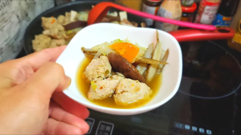 Snapdishの料理写真:朝からつみれ鍋🍲|masaki .fさん