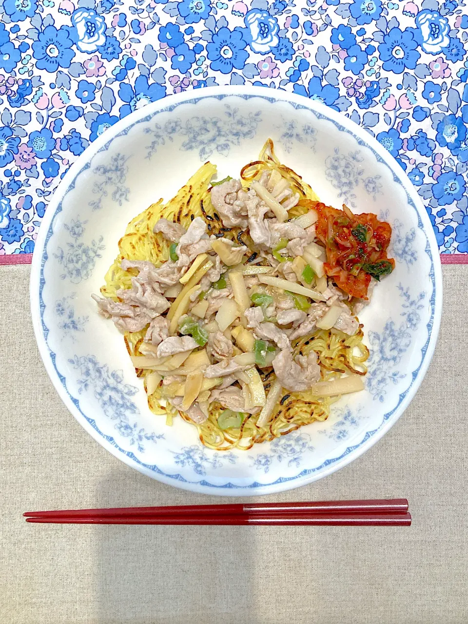 筍と豚肉の中華麺|おしゃべり献立さん