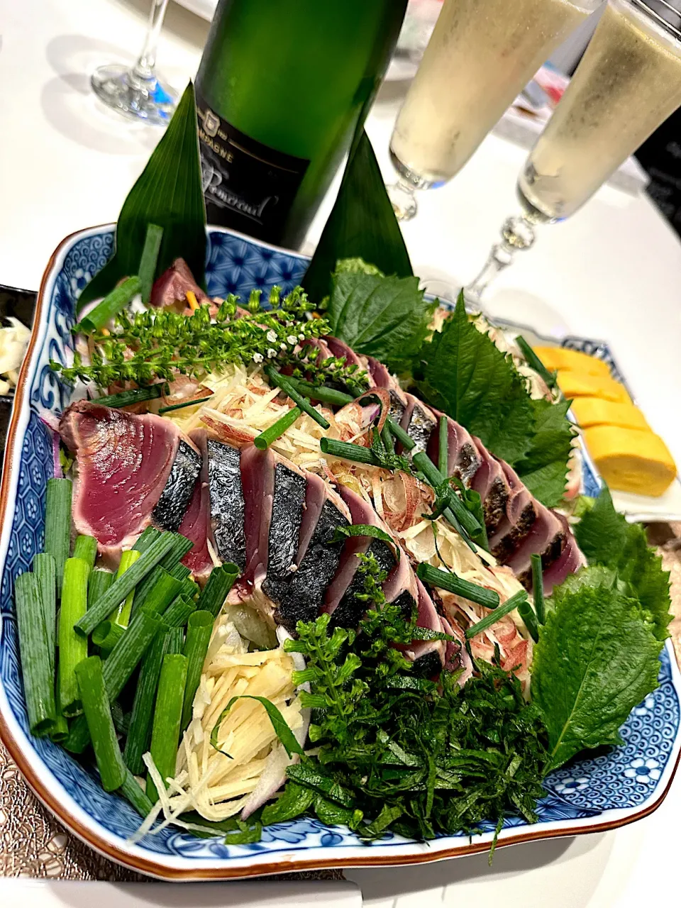 Snapdishの料理写真:茨城県産戻りガツオ🐟➰🥂😋|ナムナムさん