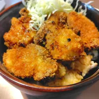 Snapdishの料理写真:ソースかつ丼|マーヤパパさん