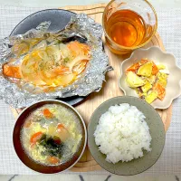 Snapdishの料理写真:鮭のホイル焼き|まさん