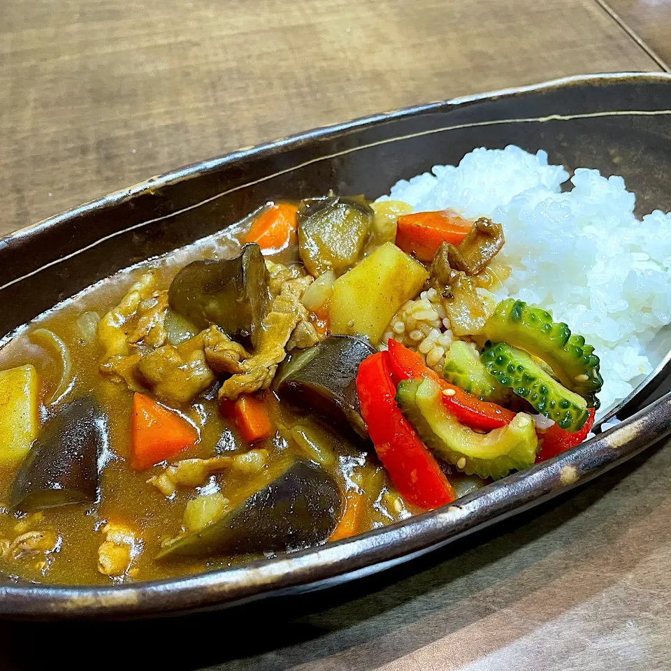 夫料理☆茄子カレー|kaoriさん