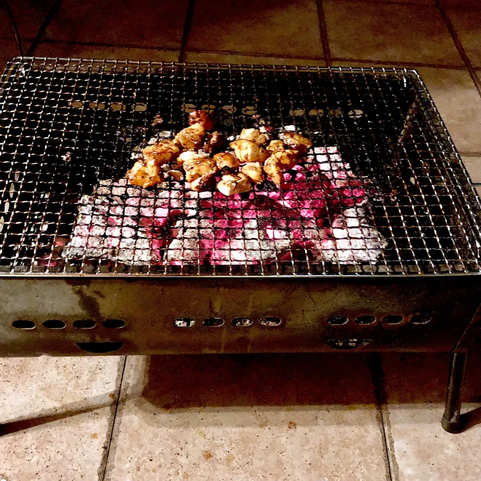 鶏もも肉の炭火焼き|ユキちゃんさん