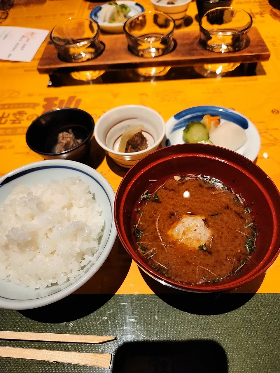 牛しぐれ煮・ぬか漬け・赤出汁|テツパパさん