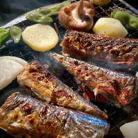 Snapdishの料理写真:BBQ🐟| はーさん