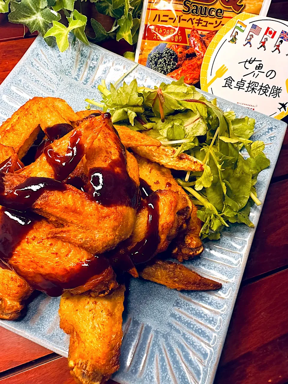 ハニーBBQチキン🍗|🌺🌺Foodie🌺🌺さん