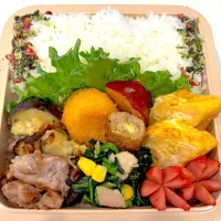 Snapdishの料理写真:男子高校生　お弁当🍱| キイさん