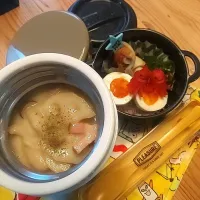 Snapdishの料理写真:2024.10.21 娘弁当🍱| あずきラテさん