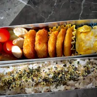 Snapdishの料理写真:中学お弁当🍱🍙No.82|ちーぽん♪さん