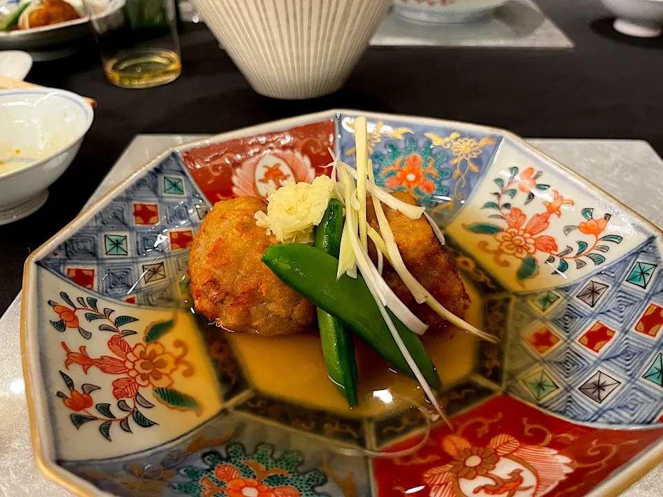 Snapdishの料理写真:蓮根餅のあんかけ|mmさん