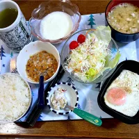 Snapdishの料理写真:いつもの朝ごはんです|マースさん