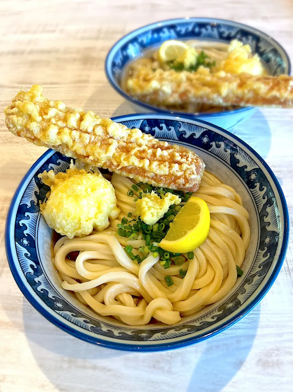 ちく玉天ぶっかけうどん◥█̆̈◤࿉∥|ナナさん