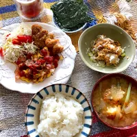 Snapdishの料理写真:朝ごはん🍚| Tina Tomoko😋さん