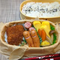 Snapdishの料理写真:中学生弁当 2024/10/19(土)【部活弁当】|どかどかさん