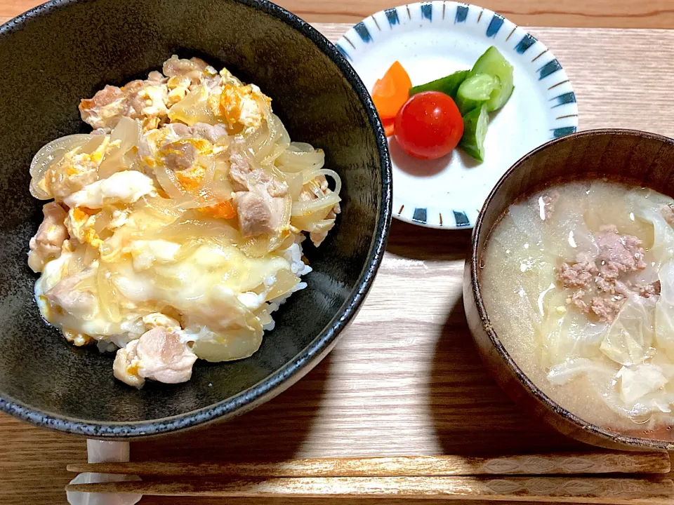 親子丼|海山つぶさん