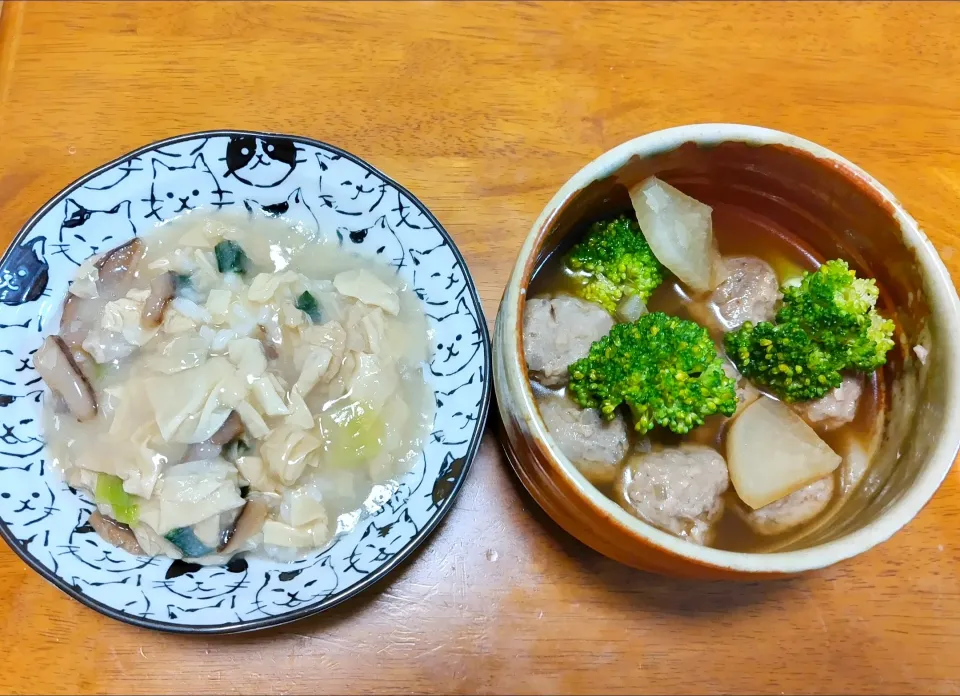 2024 0807 　湯葉丼　いわしのつみれ汁|いもこ。さん