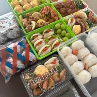 Snapdishの料理写真:運動会弁当🍙|いくさん