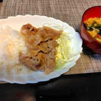 Snapdishの料理写真:生姜焼き|takacさん