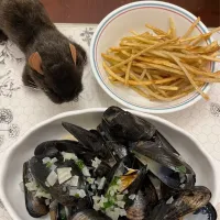 Snapdishの料理写真:2024/10/21 ムール貝と食中毒 Moules-Frites and Food Poisoning|19 Boys & 野鳥さん