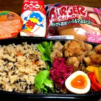 Snapdishの料理写真:今日の息子弁当|かなさん