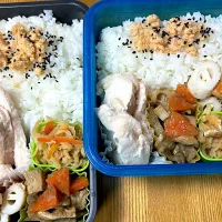 Snapdishの料理写真:男子弁当|じゅんじゅんさん