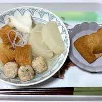 Snapdishの料理写真:✩おでん🍢＆お稲荷さん＊|＊抹茶＊さん