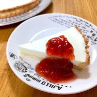 Snapdishの料理写真:＊レアチーズタルト🥧＊| ＊抹茶＊さん